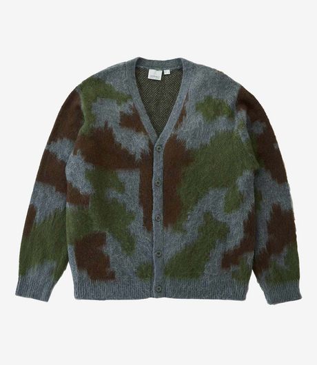 Gramicci Mohair Cardigan Jungle Digi Camo