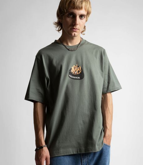 Wasted Paris Ashtray T-Shirt Lichen Green