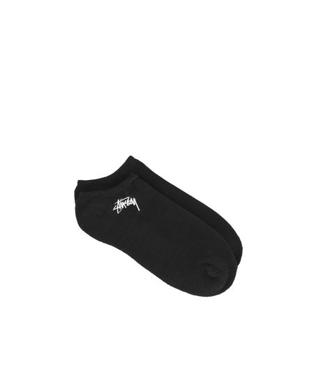 Stussy Small Stock No Show Socks Black
