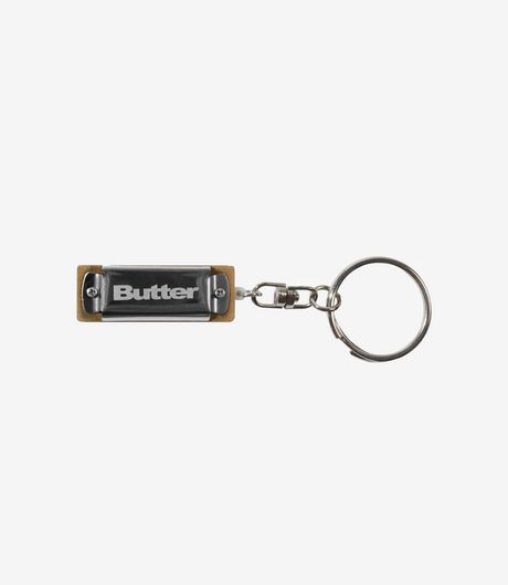 Butter Goods Harmonica Key Chain Silver
