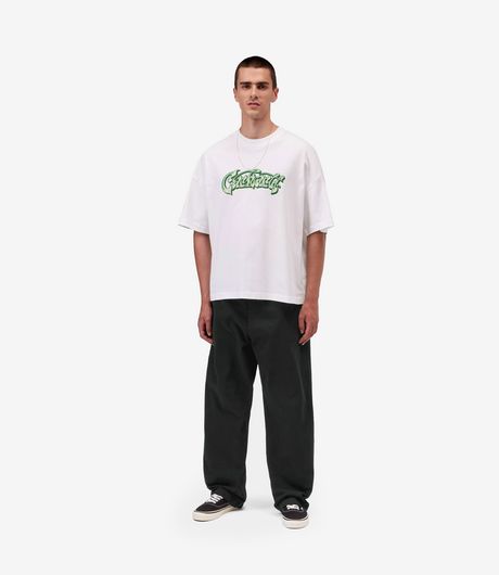 Carhartt WIP Floyde Pant Greentree Stretch Twill Raven Garment Dyed