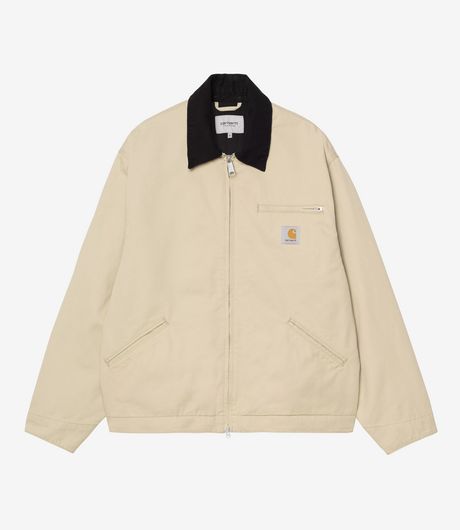Carhartt WIP OG Detroit Jacket Moraga Twill Barchan/Black Rinsed