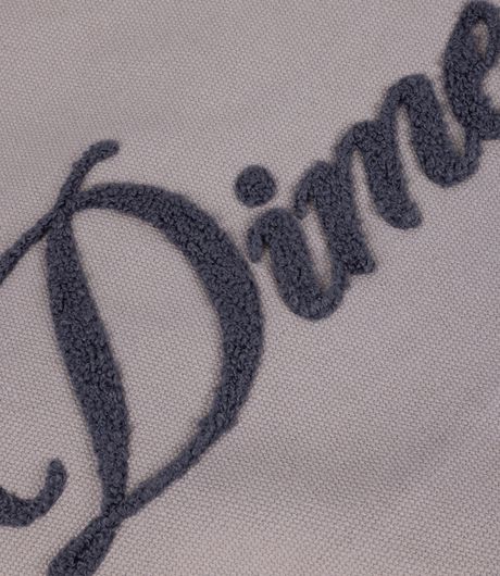 Dime Cursive Chenille Tote Bag Concrete