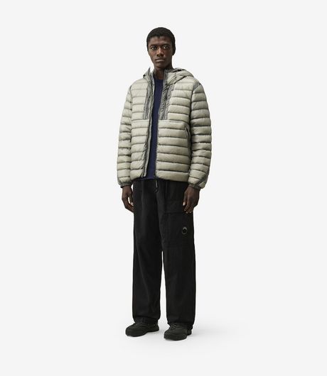 C.P. Company D.D. Shell Goggle Chest Pocket Jacket Flint Grey