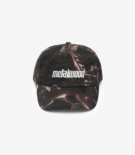 Metalwood Studio Logo 5-Panel Hat Real Tri Camo