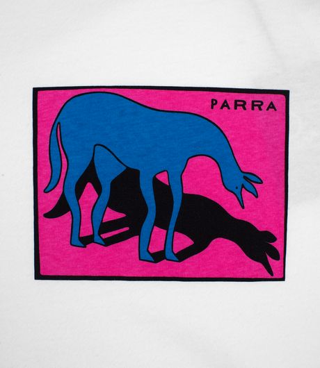 by Parra Sad Horse T-Shirt White