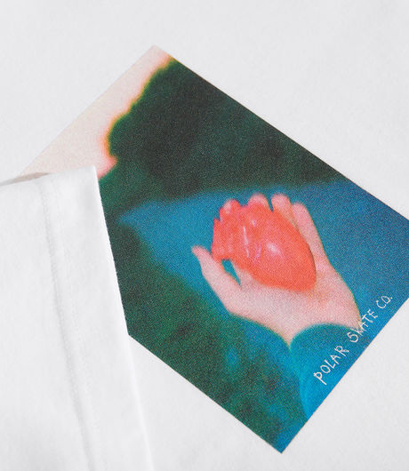 Polar Skate Co Heart in Hand Tee White