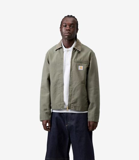 Carhartt WIP Detroit Jacket Dearborn Canvas Leaf/Leaf Stone Canvas