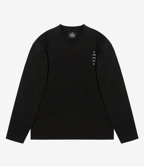 Unknown London Vintage UN LS Tee Black
