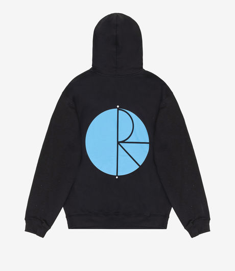 Polar Skate Co Fill Logo Hoodie Black/Blue