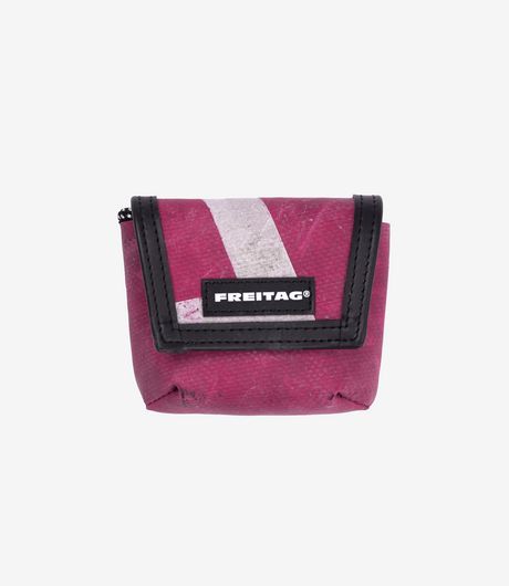 FREITAG F213 MINI MESSENGER Key Holder Fuchsia/White 2