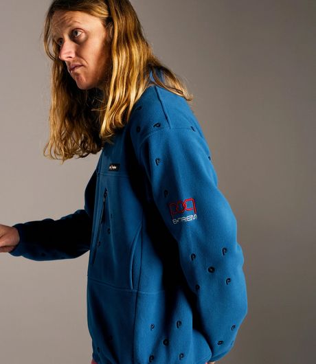 POP Trading Company x Berghaus Lhoste Fullzip Fleece Jacket Navy