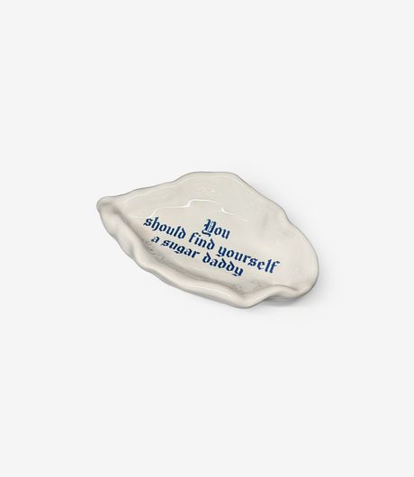 Incartato Ceramics Issues Oyster Jewelry Holder You Should Find Yourself A Sugar Daddy White