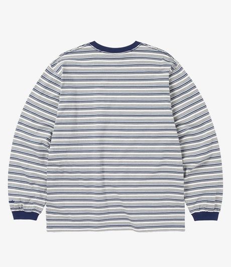 Thisisneverthat Striped L/S Tee Ivory