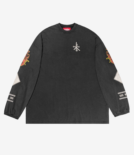 Shop Black Know Wave Long-sleeve Tees at itk online store