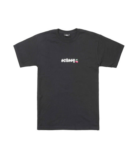 Stussy Cherry Tee Black