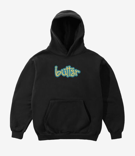 Butter Goods Connection Pullover Hood Black