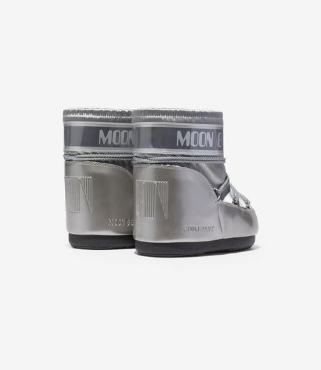 Moon Boot Icon Low Glance Boot Silver