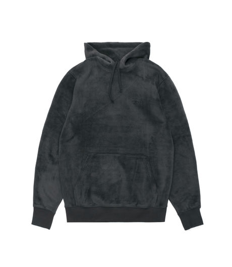 Stussy Pile Fleece Hood Black