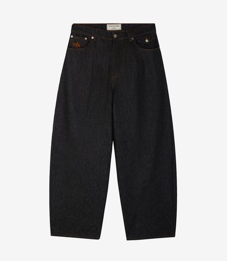 Walk In Paris Raw Denim Balloon Pants Indigo