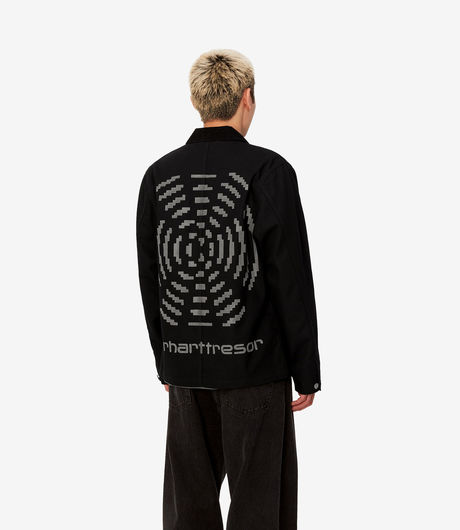 Carhartt WIP x TRESOR Way Of The Light Michigan Coat Black