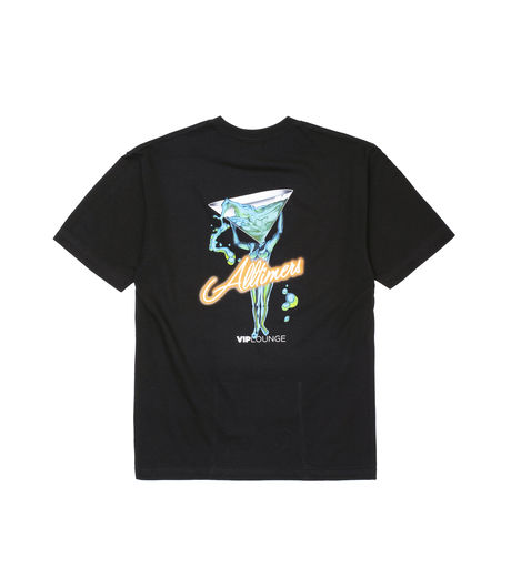 【ALLTIMERS】 FUTURE SPILL LOGO S/S (BANANA) Shop Alltimers Future Spill Logo Tee Black at itk online store