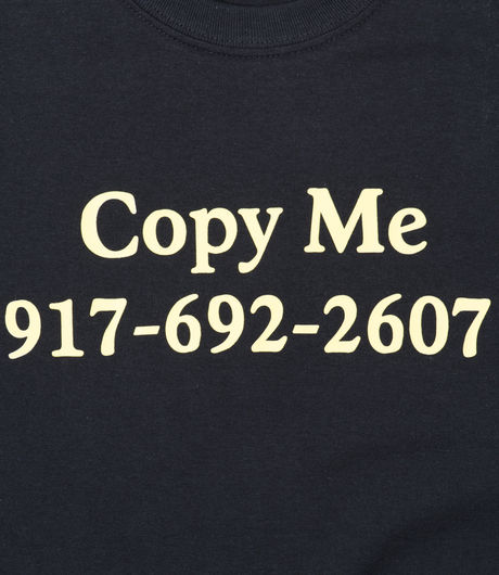 Call Me 917 Copy Me T-Shirt Black