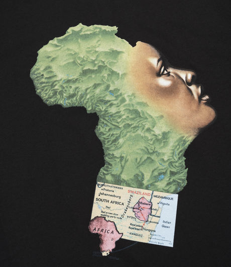 Fucking Awesome Nak Mother Africa Tee Black