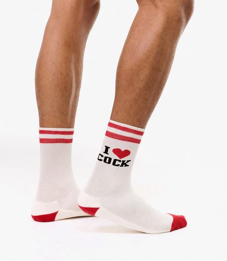 Carne Bollente Dirty Laundry Socks Cream