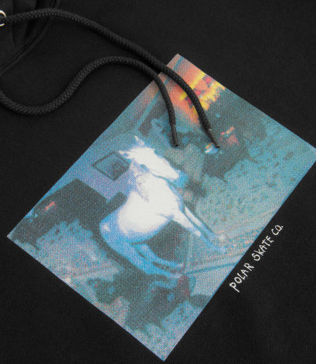 Polar Skate Co Horse Dream Dave Hoodie Black