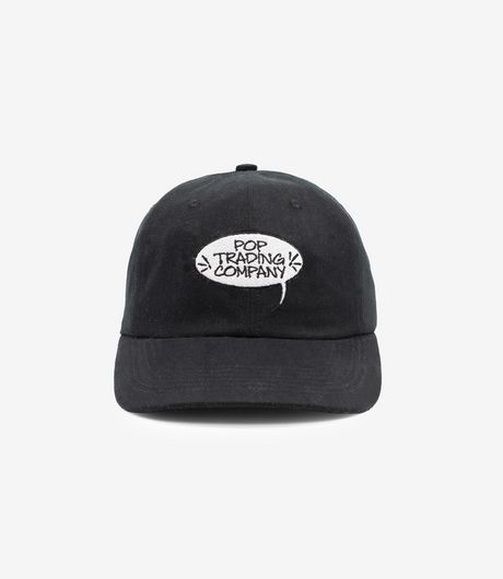 Pop Trading Company Fly Sixpanel Hat Black