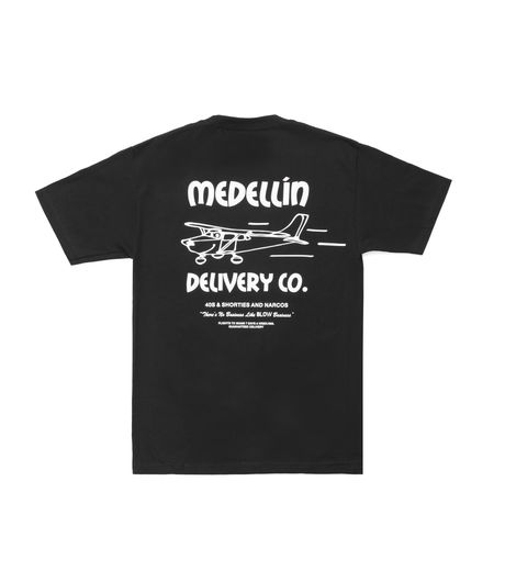 40's & Shorties x Narcos Delivery Tee Black