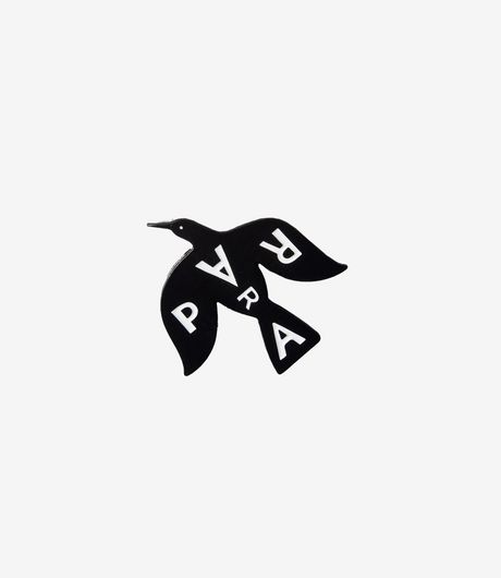 by Parra Crow Enamel Pin Black