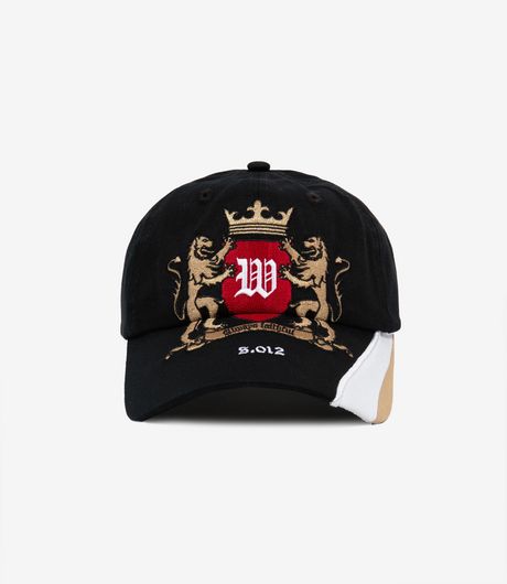 Wasted Paris Crest Cap Black