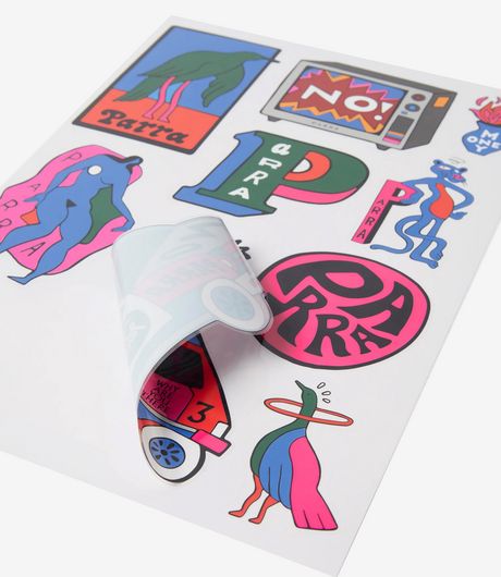 by Parra Another Various Vinyl Sticker Sheet Multi