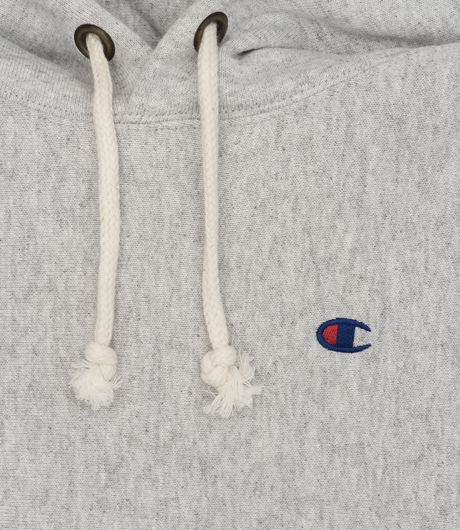 Champion Heavy Hooded Sweatshirt Heather Grey