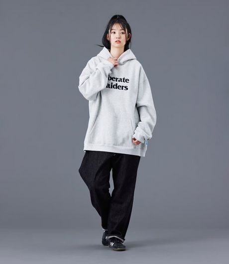 Liberaiders LR Embroidery Hoodie Gray