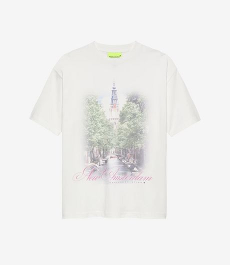 New Amsterdam Surf Association City Of Water Tee Washed White