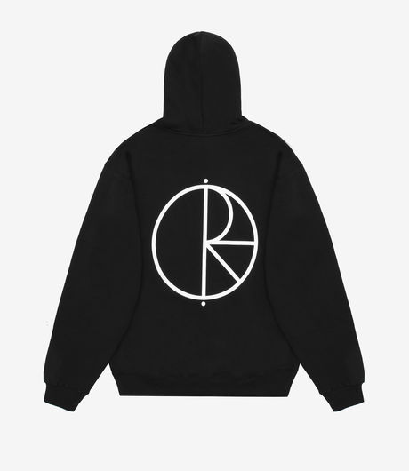 Polar Skate Co Stroke Logo Hoodie Black