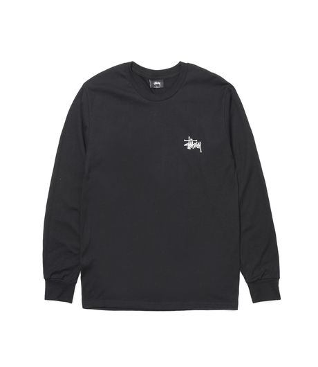 Stussy Basic Stussy LS Tee Black