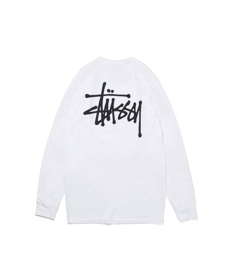 Stussy Basic LS Tee White HO17