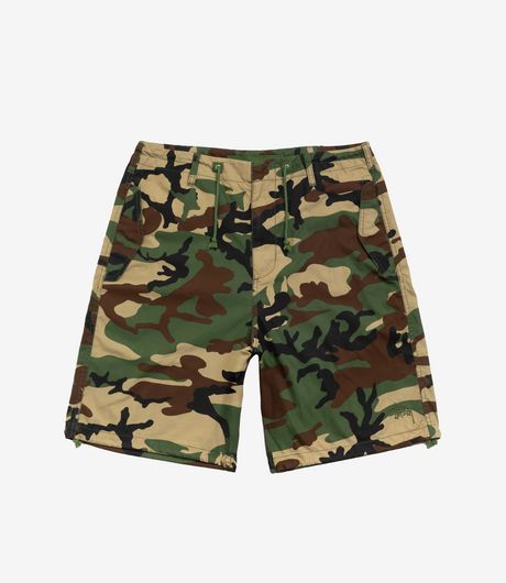 Stussy Surplus Short Woodland Camo