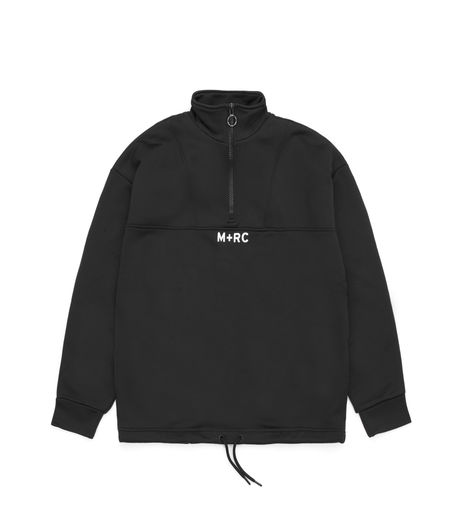 M+RC Noir Mid Zipper Sweat Black