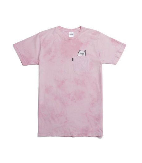 Ripndip Lord Nermal Pocket Tee Pink Mineral Wash