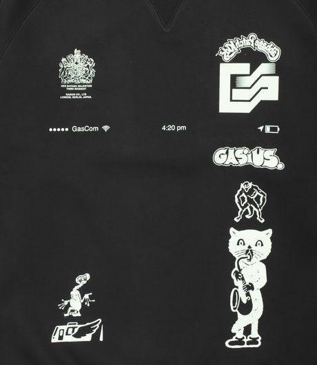 Gasius The Extra Sweatshirt Black