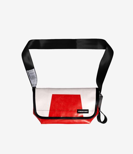 Freitag F42 Surfside 6 Medium Messenger Bag Red/White