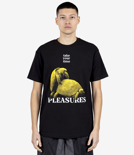 Pleasures Your Time T-Shirt Black