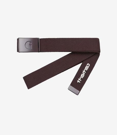 Carhartt WIP C-Logo Belt Tonal Palisander/White