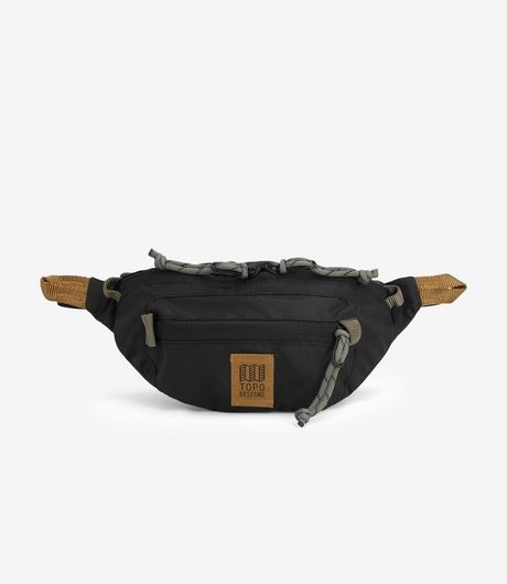 Topo Designs Mountain Waist Pack Black/Neutral