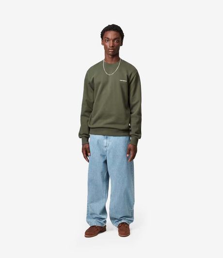 Carhartt WIP Brandon Pant Smith Denim Blue Stone Bleached